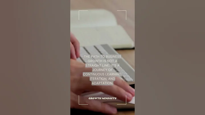 The path to business growth is a journey of continuous learning and adaptation