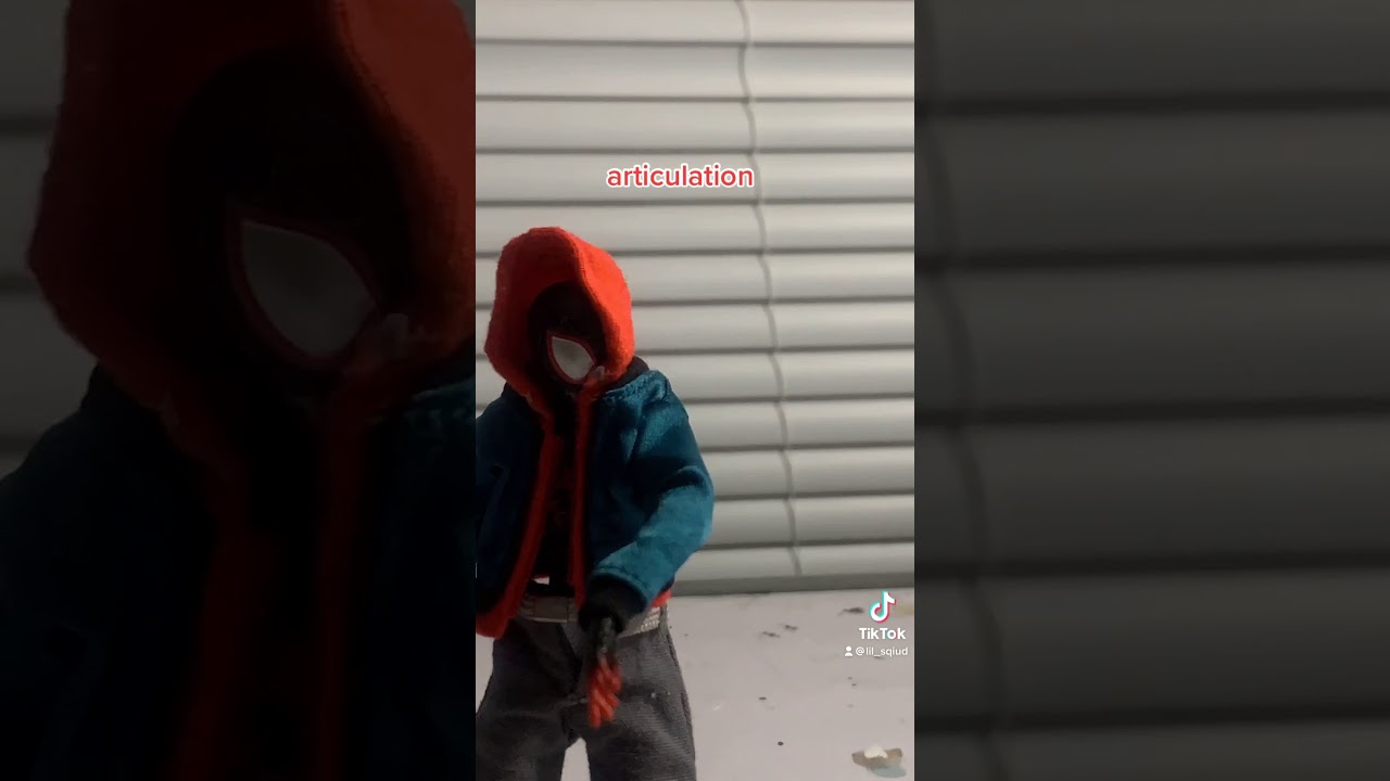 Mafex miles morales stop motion review