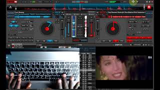 Scratching and Finger Drumming on Afrobeats Indian Dj Mix