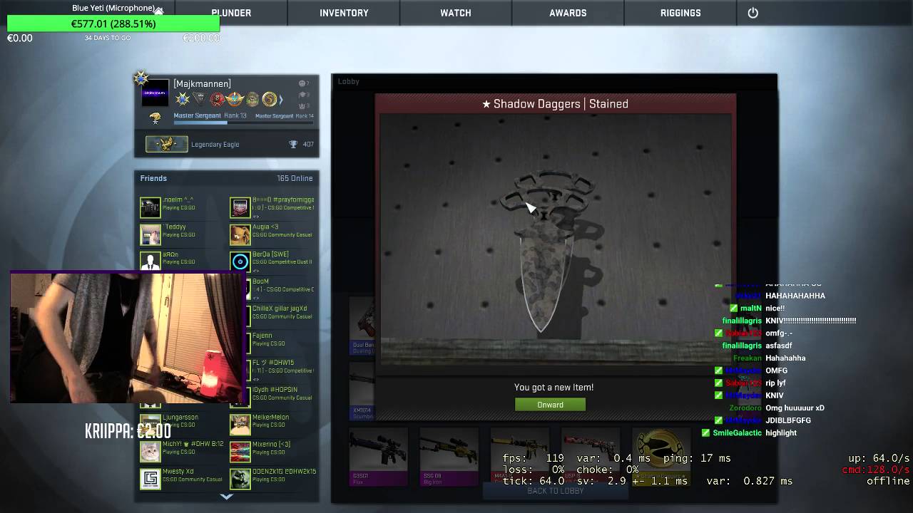 Unboxing Shadow Daggers - Majkmannen