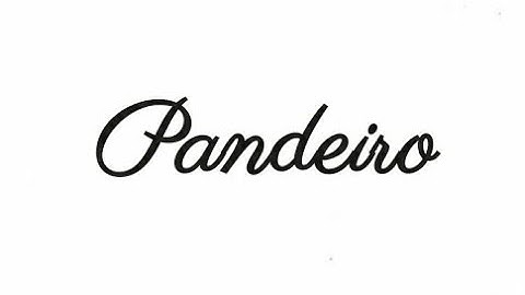 Como escrever Pandeiro em Inglês