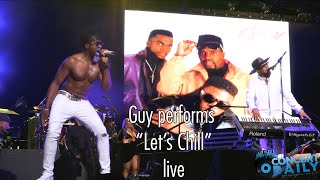 Guy performs "Let's Chill" live; The Legacy Tour Washington, DC