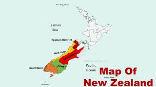 Map of New Zealand | New Zealand Map