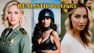 Make REALISTIC Portraits Using THESE Prompts - Playground AI screenshot 4