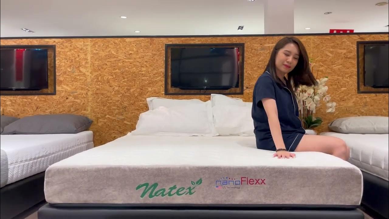 Lavino Nanoflexx Natex Mattress 8 Inch Natural Latex Mattress YouTube