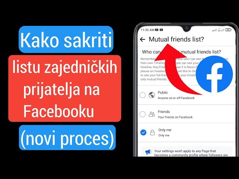 Video: Kako chatati pomoću aplikacije Facebook Messenger na iOS -u (sa slikama)