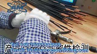 All Mini split line set is underwent leak detection to ensure zero leakage