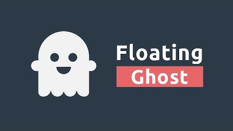 Awesome Floating Ghost Using Only HTML & CSS