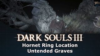 Dark Souls III Hornet Ring Location Untended Graves