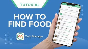 How to Find Foods in Carb Manager