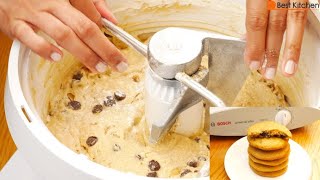 Bosch Universal Plus Mixer Cookie Dough Demo