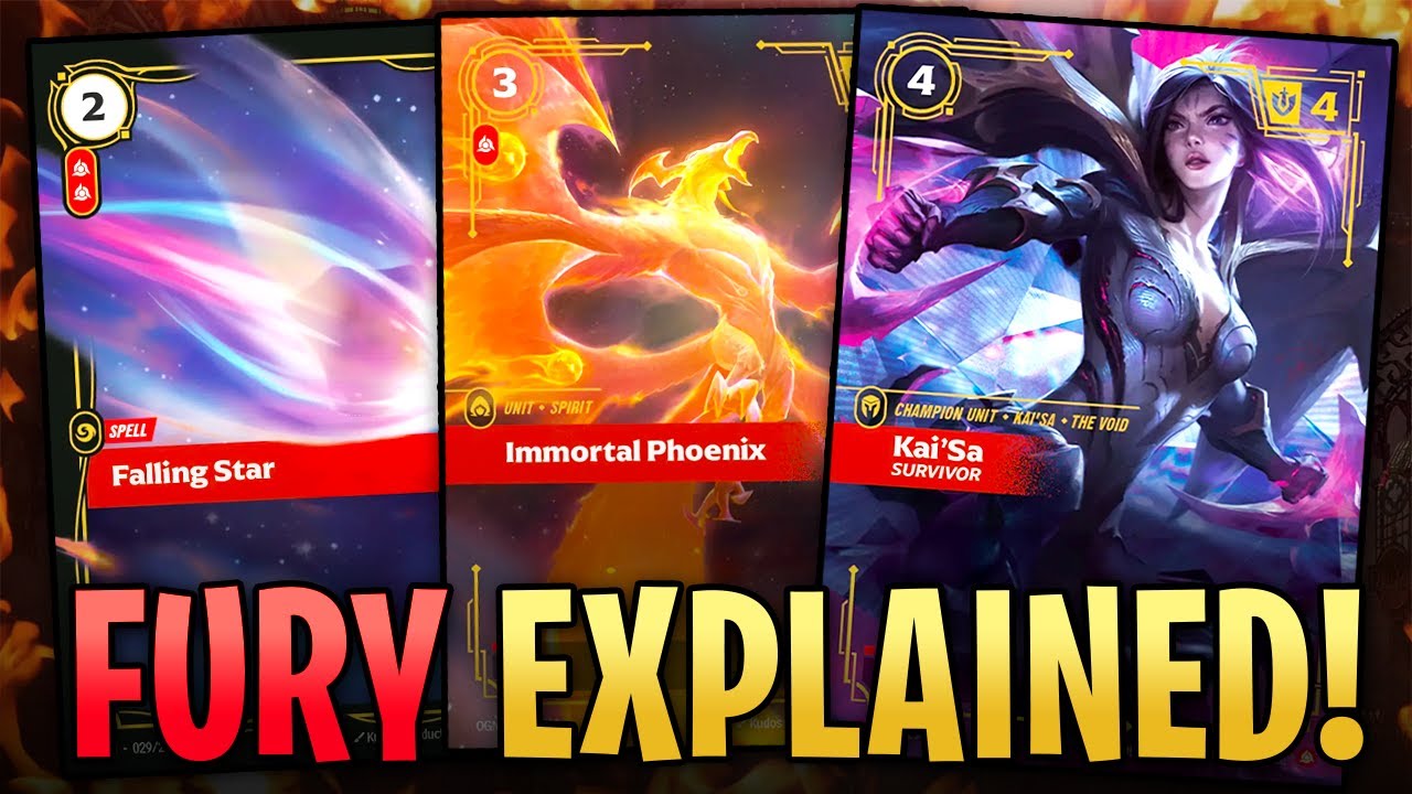 Fury Domain Explained! Riftbound - League Of Legends TCG - YouTube