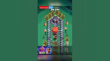 Max Town Hall+Guard post vs All seize machine