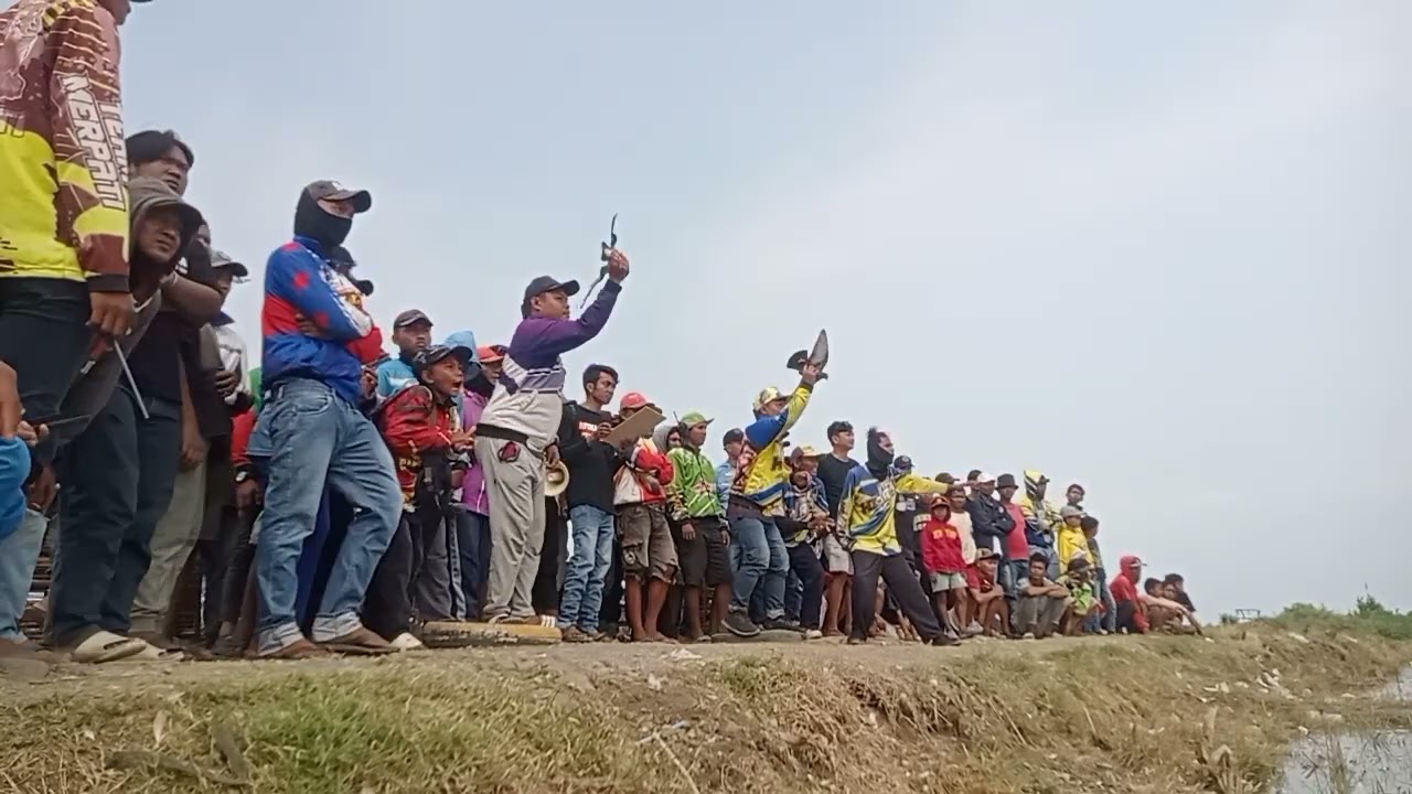 lomba utama hari Minggu babak 1&D,U lapangan Balong kebo tranglen Karangampel Indramayu