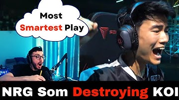 SEN Tarik Reacts To NRG Som Destroying KOI & Getting 4K