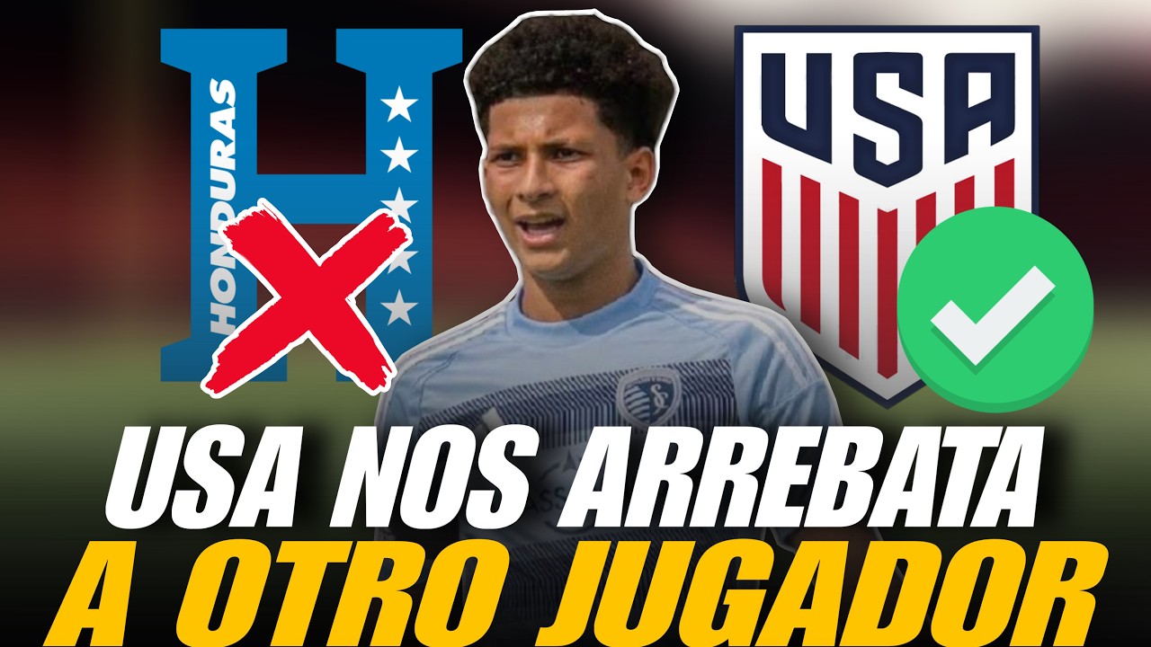 USA LE ARREBATA OTRO JUGADOR A HONDURAS LA H SE DUERME