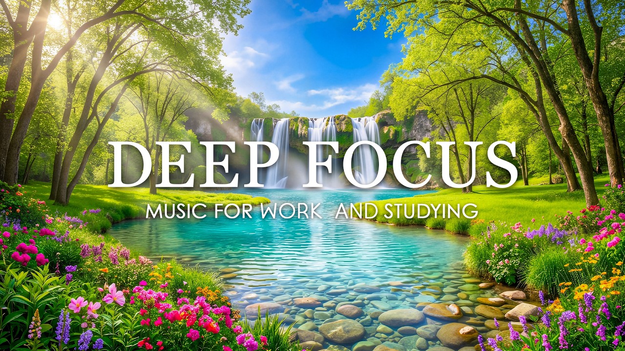 Deep Focus Music for Studying - 3 Hours of Ambient Study Music to ...