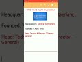 Organization|| WHO full from ||