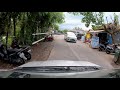 Driving in bali  indonesia 4k  roads in amed