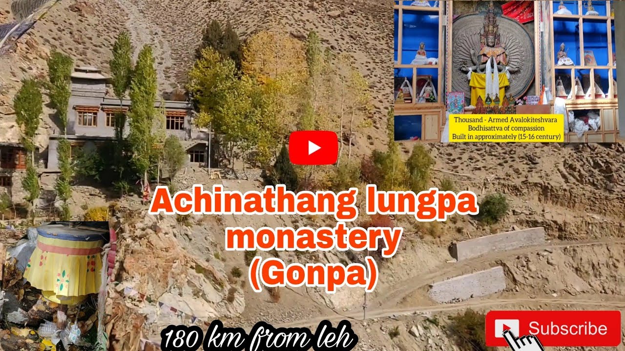 ACHINATHANG LUNGPA MONASTERY || LEH LADAKH