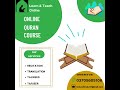 Online Quran courses