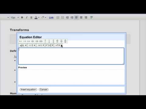 Use the Equation Editor in Google Docs - Use the Equation Editor in Google Docs