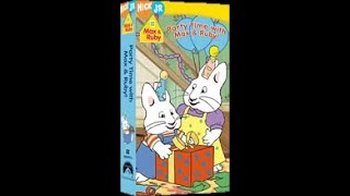 Opening to Max & Ruby: Party Time with Max & Ruby 2006 VHS