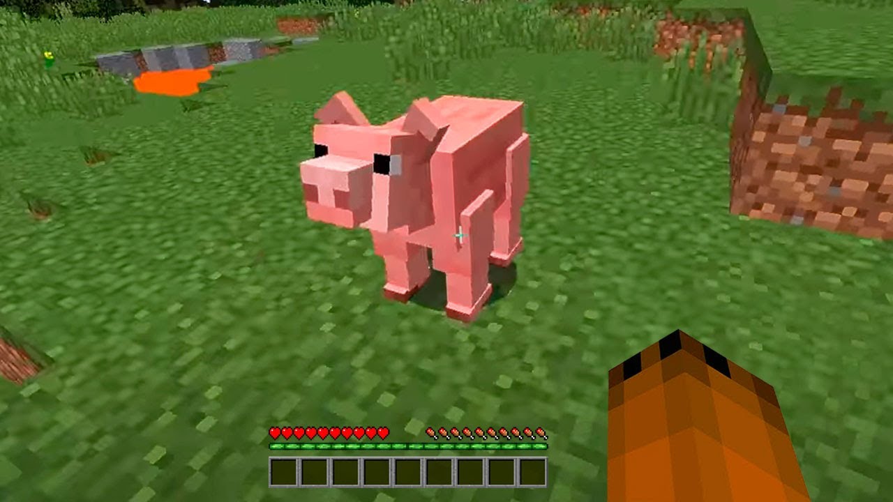 Minecraft but mobs are realistic...