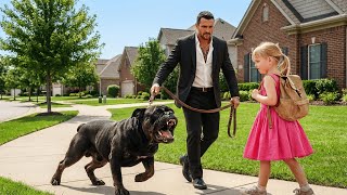 Nobody Could Tame This Mafia Boss’s Bulldog — Then a Little Girl Did Something Shocking!