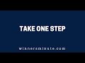 Take One Step | The Winner's Minute With Mac Hammond