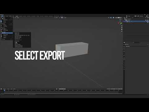 Blender Basics: Exporting Models as STL for Modeling Applications