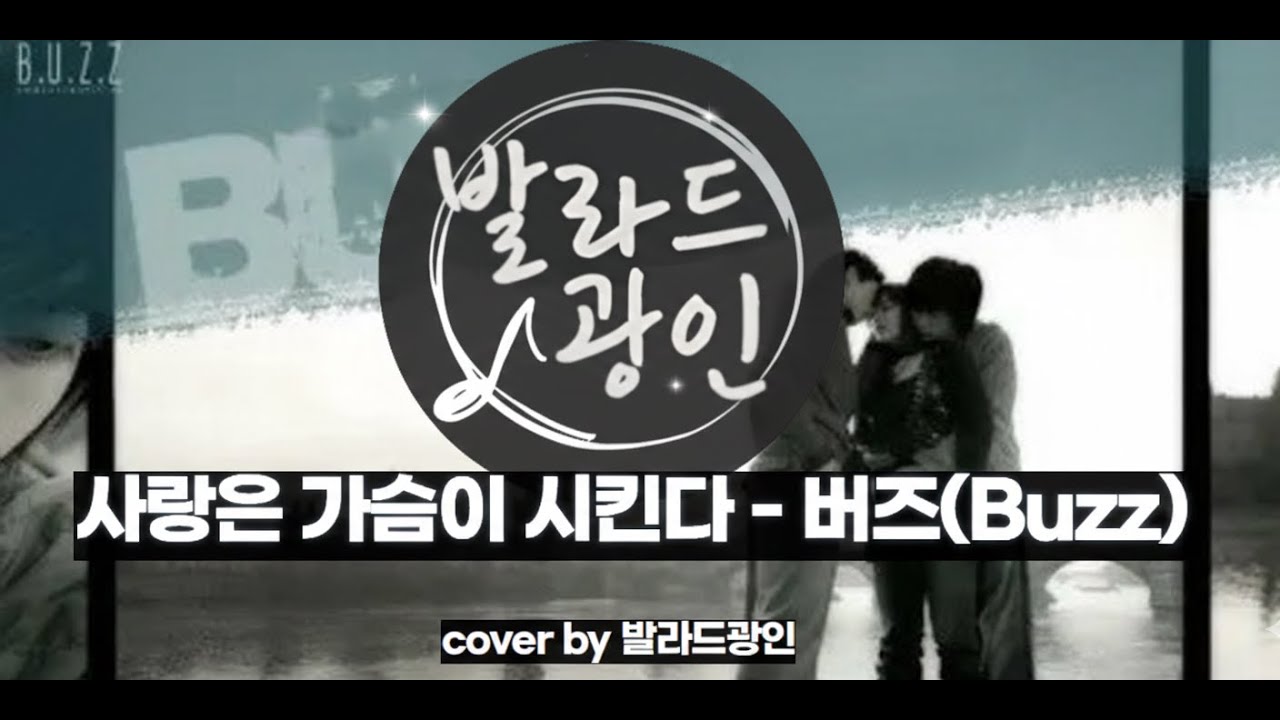 사랑은가슴이시킨다 - 버즈(Buzz) cover by 발라드광인