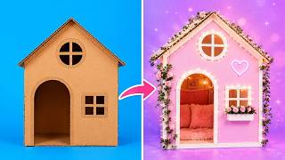 🏠 Cardboard House Gets an AMAZING Makeover! ✨ by 123 GO! Trends