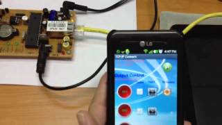 Android control device via Ethernet