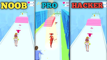 Makeover run _ Makeup Game walkthrough iosgameplay Android gameplay level 1 @GAMINGPOINT7890