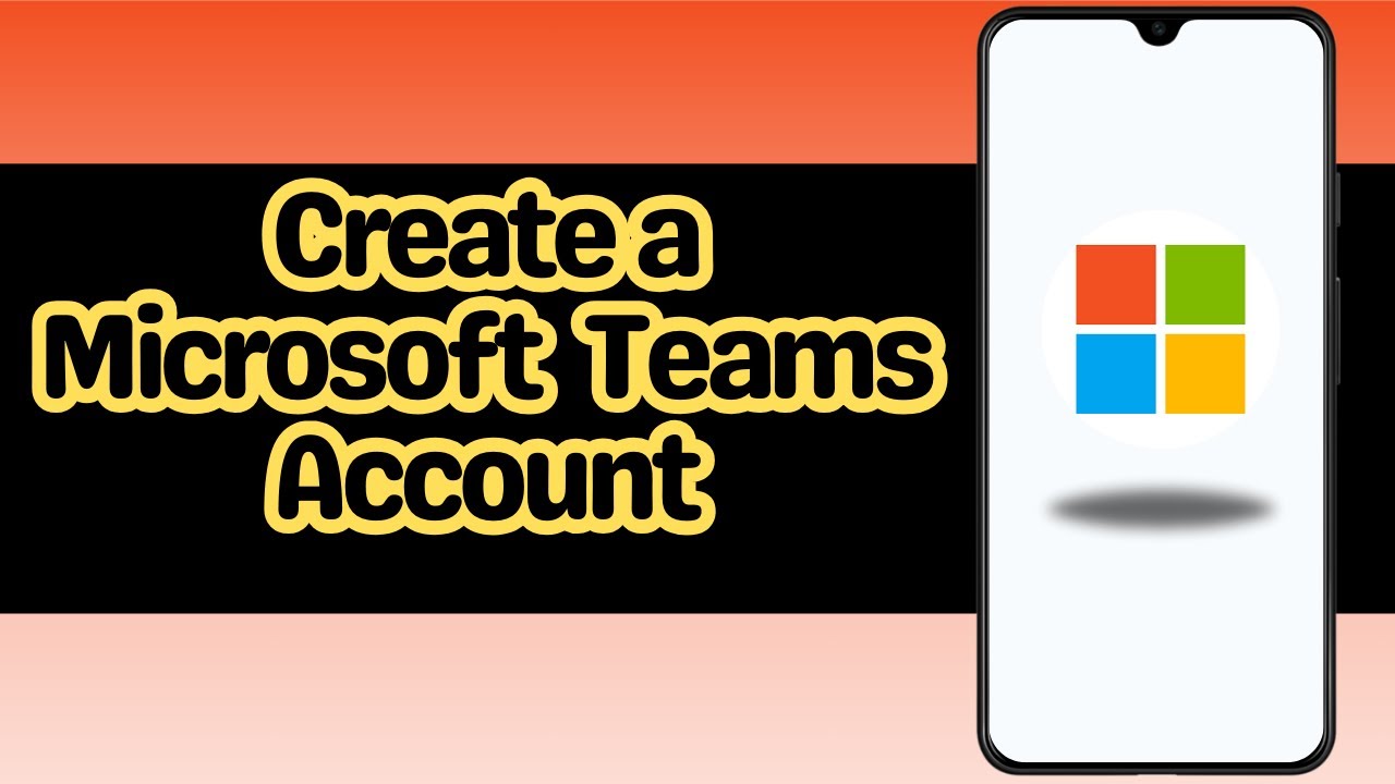 How To Create A Microsoft Teams Account YouTube