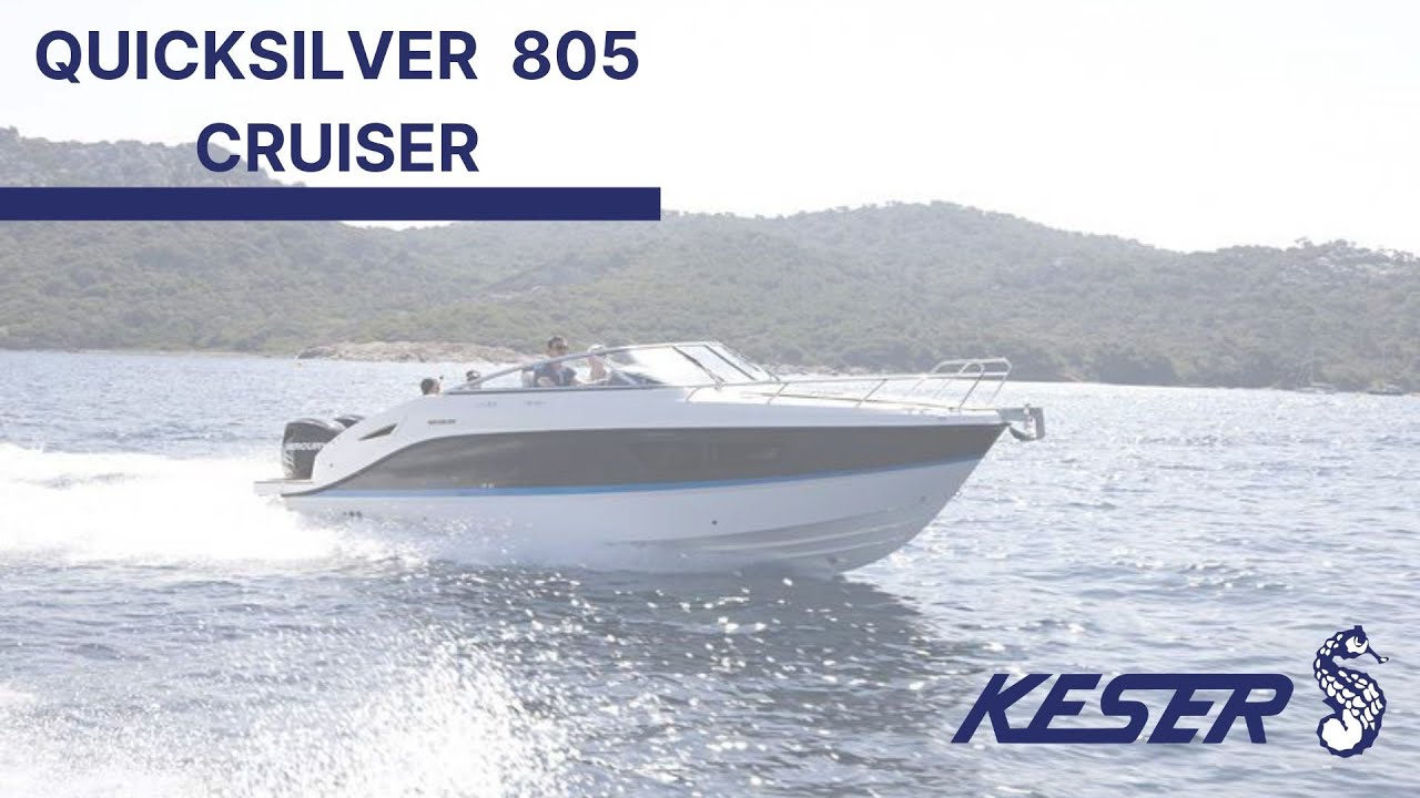 Discover the Smartest Daycruiser on the Market - Quicksilver 805 Cruiser