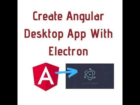 Create Angular Desktop