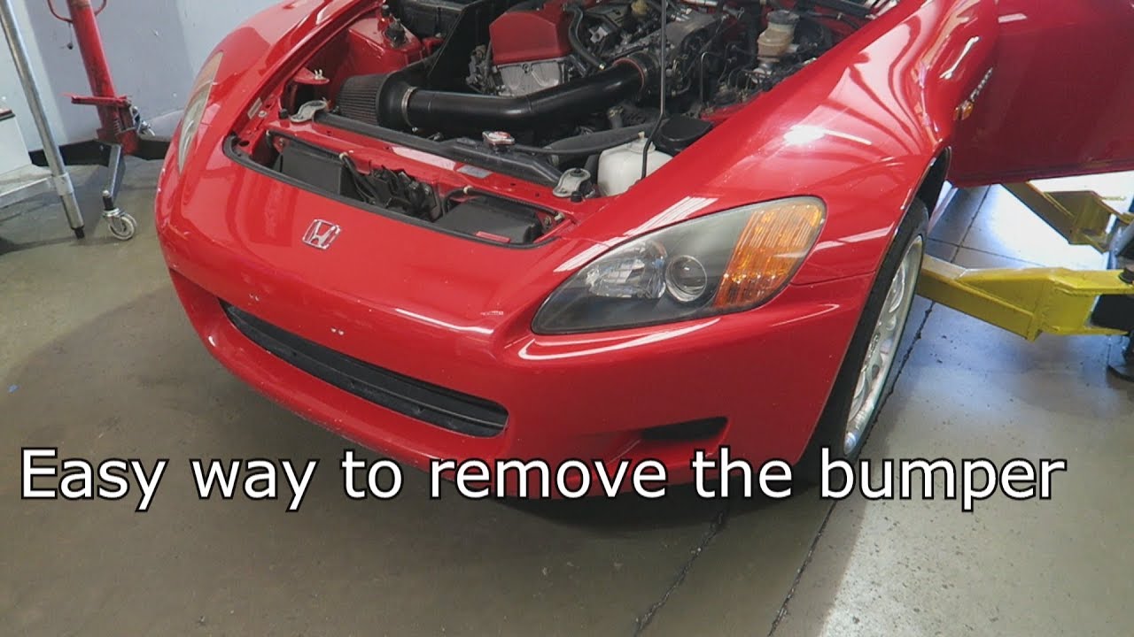 How to remove the S2000 bumper- Tech Wednesday