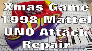 EP 029 - Part 5 - 1998 Mattel UNO Attack family game. Repair.