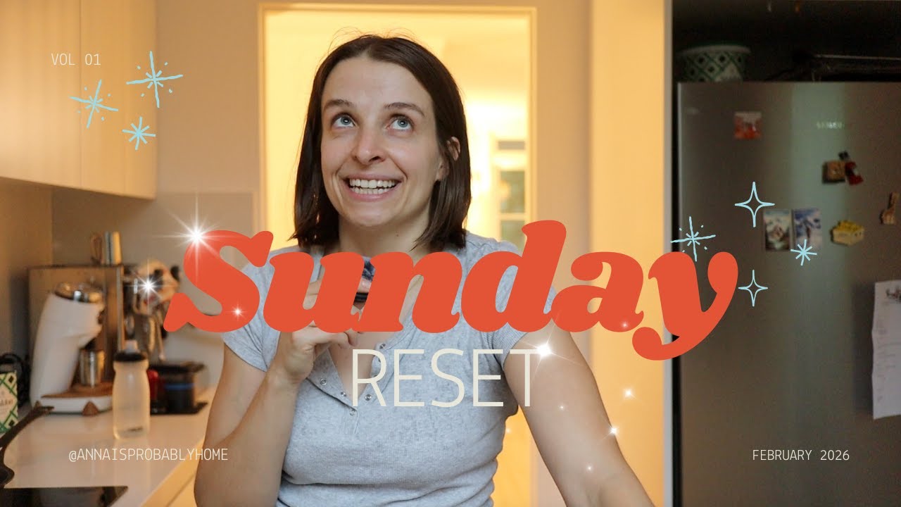 Sunday reset with me  🩵