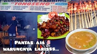 Laris Manis Warung Sate Tongseng  Solo Legendaris Pak Narko Kreo Ciledug Batas Jakarta-Tangerang