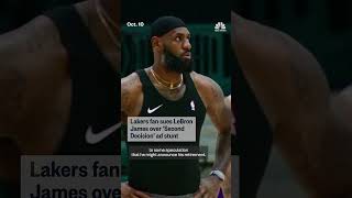 Lakers Fan Sues Lebron James Over Second Decision Ad Stunt