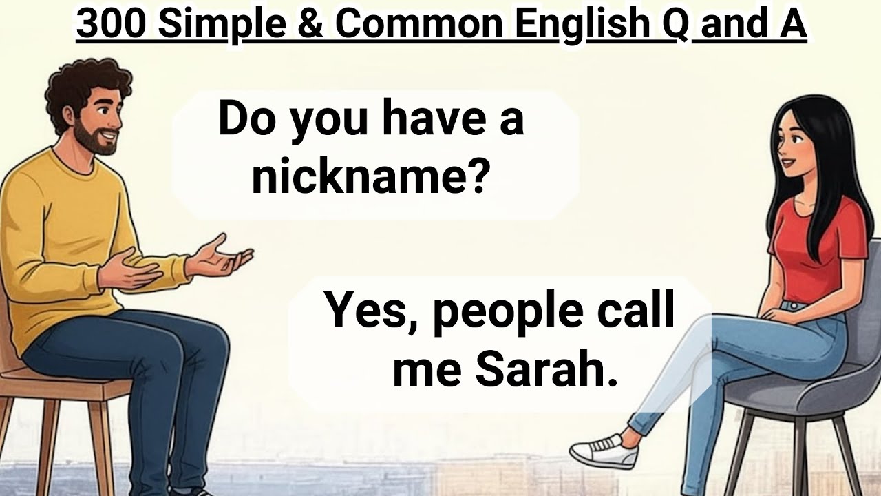 English Conversation Practice to Improve English | English Speaking ...