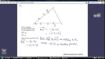 24) Edexcel GCSE Higher Tier Paper 1 - 9 June 2014 Q24