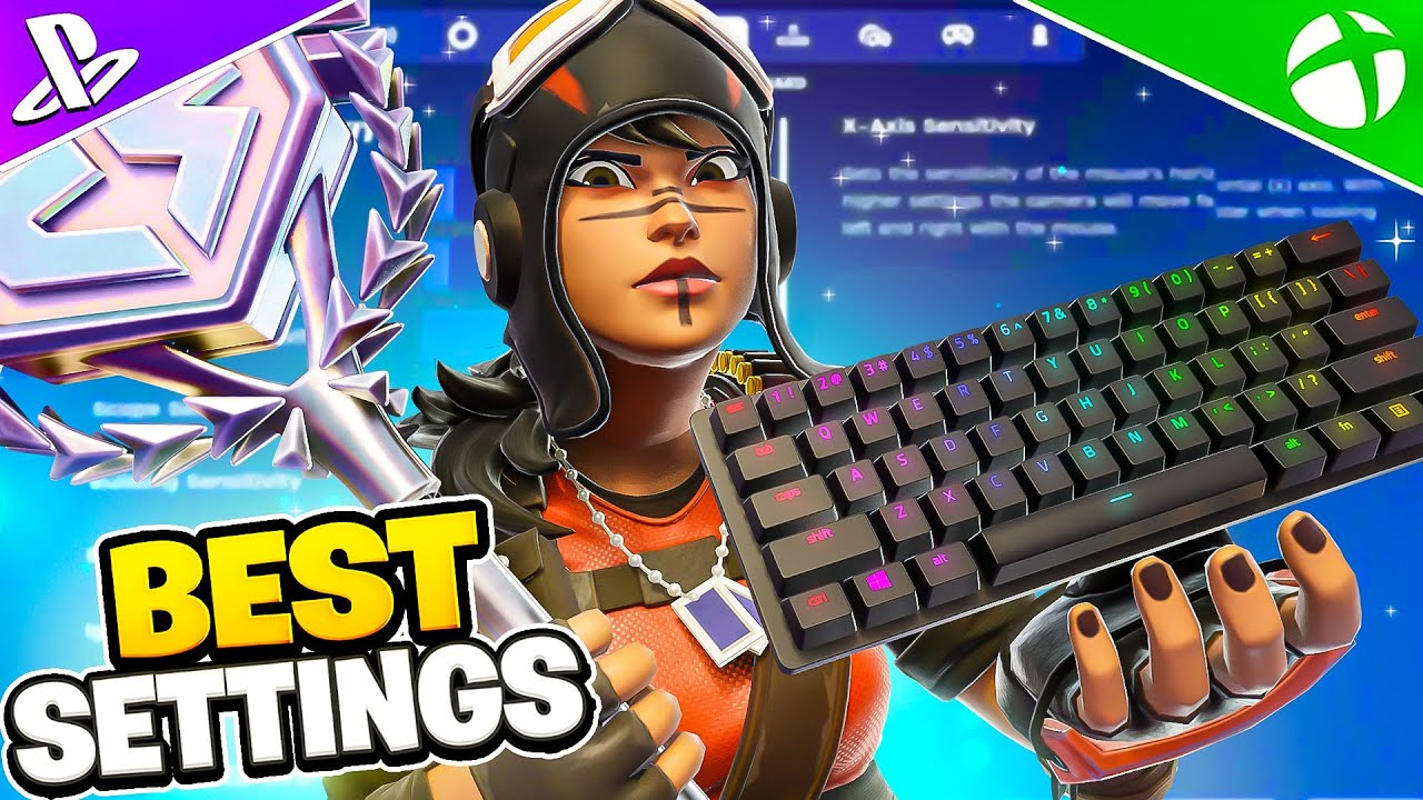 ⁣*NEW* Best Keyboard SETTINGS in Chapter 6 + Sensitivity (PC/PS5/XBOX)