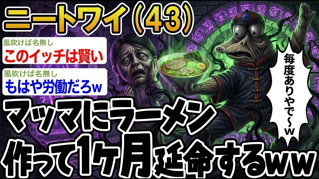 【アホの殿堂】「マッマが中華にハマってる！ラーメン作ったろw」→結果wwww   【2ch爆笑スレ】