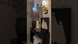 Halloween Entryway table Decor 🖤 🎃|GIRATREE #youtubeshorts