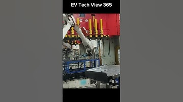 Hệ thống gắp tự động tấm thép đầu vào cho dập vỏ ô tô #EVTechView365 #TuDongHoa #DapTuDong