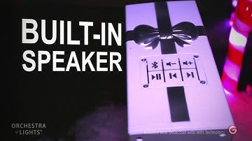 Orchestra of Lights™ LED Projection™ Set with 3 Spotlights and Speaker